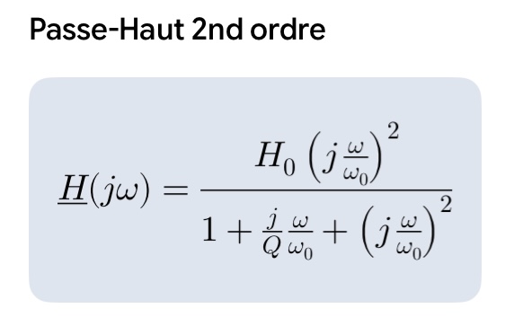 <p>Résonance/surtension ssi Q > 1/sqrt(2)</p><p>Ex : RLC avec la tension sur L</p>