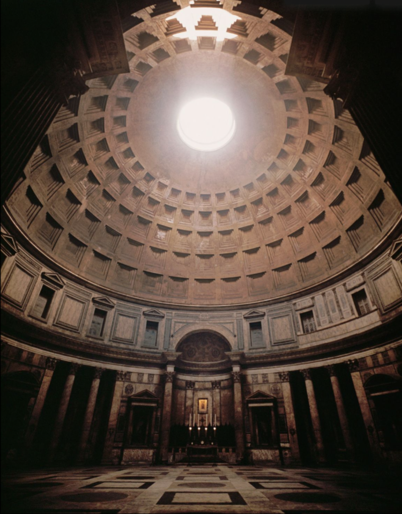 <p>Pantheon, c. 2nd century AD</p><ul><li><p>Rotunda</p></li></ul><p></p>