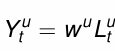 <p>What are the properties of w<sup>u</sup>?</p>