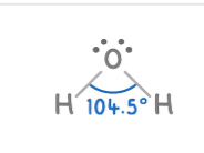 <p>2 bonding pairs, 2 lone pairs </p><p></p>