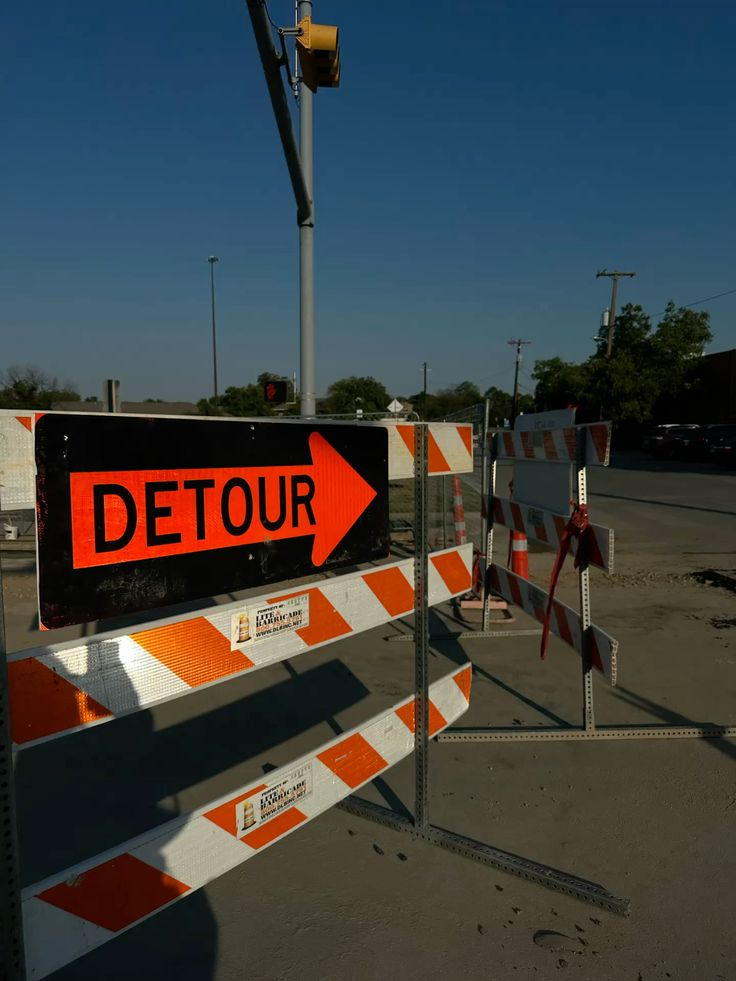 <p>detour</p>