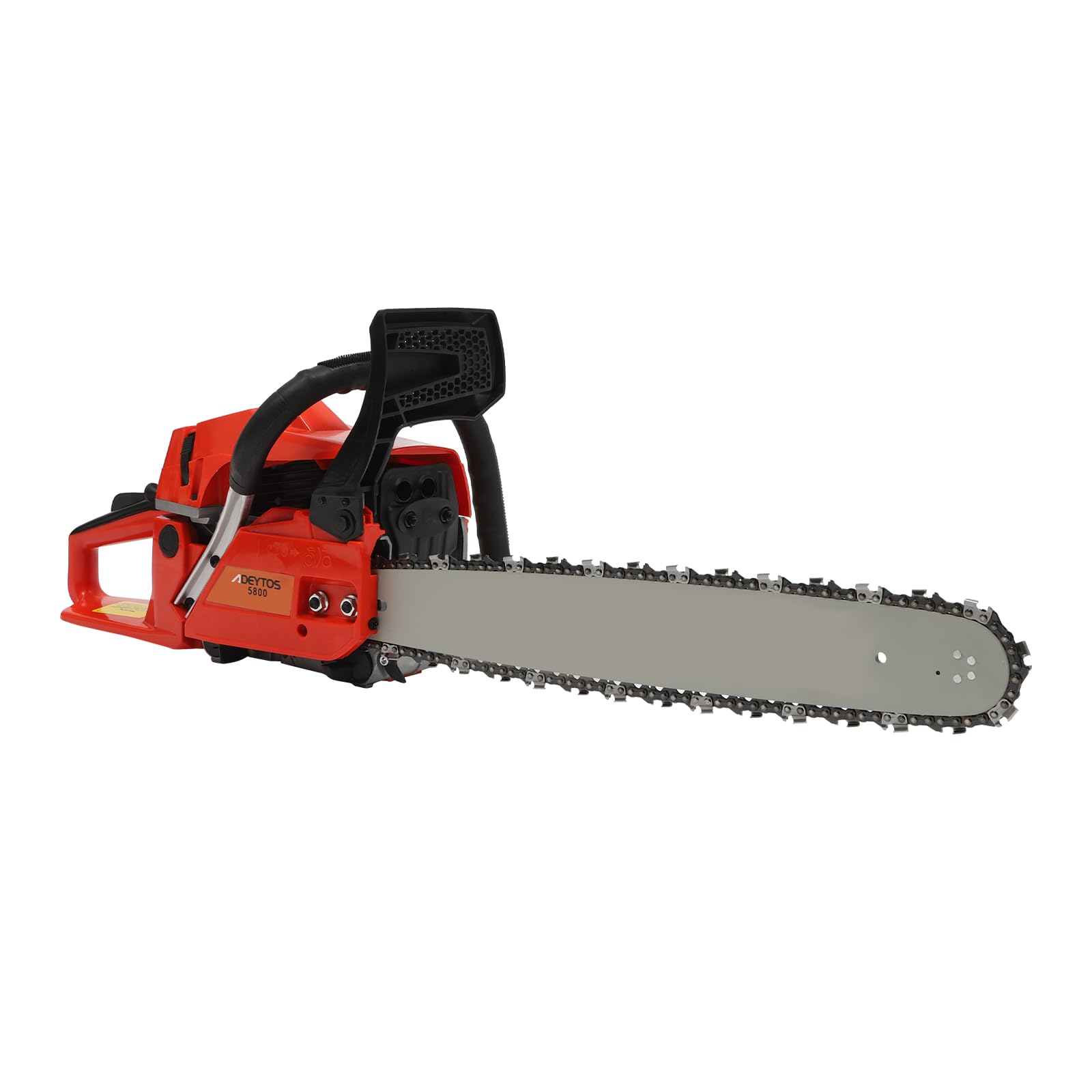 <p>Powered cutting tool using gas or electric motor with a rotating chain, designed for cutting trees, logs, and heavy wood materials efficiently.</p>