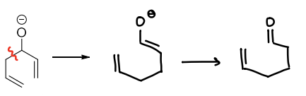 <p>Similar to Cope, but an oxygen is located on the end of the molecule. The rearrangement forms a carbonyl.</p>