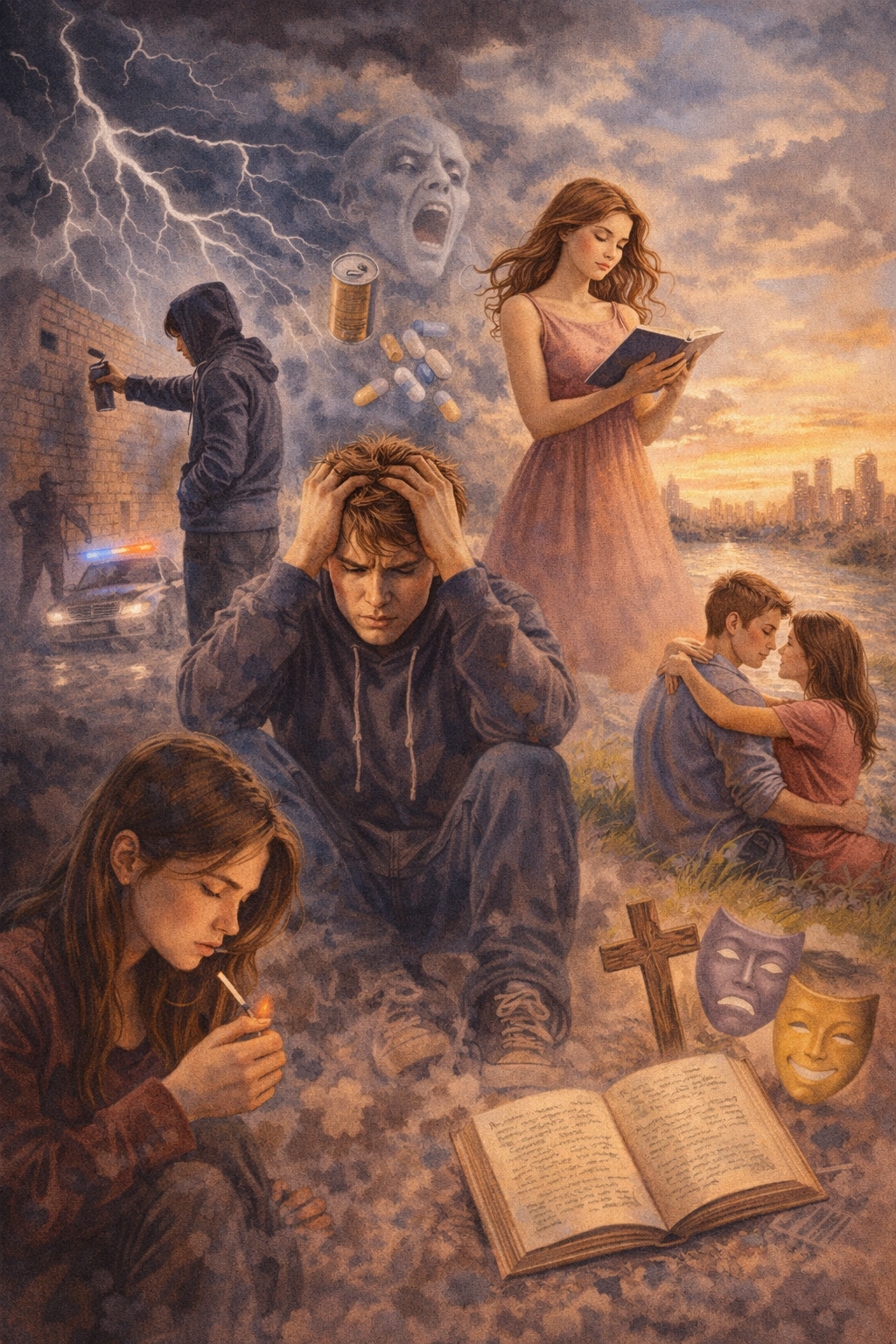 <p>14-23 Years. </p><p>Period of psychological stress with lots of adjustments and readjustments </p><p>Abnormalities begin to show up during this time</p>