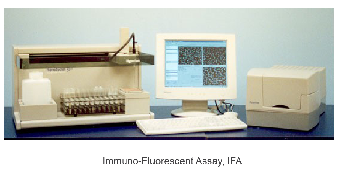 <p>Florescent Ab stain (Types of Immunological/Serological Tests)</p>