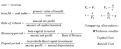 <p>- Break-even analysis</p><p>- Benefit-cost ratio</p><p>- Rate of return</p><p>- Recovery period</p><p>- Payout period</p><p>- Bond</p><p>- Stock: constant annual dividend, dividend with constant growth rate</p><p>- Comparing Alternatives</p>