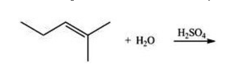 <p>What product is formed in the hydration reaction shown below? </p>