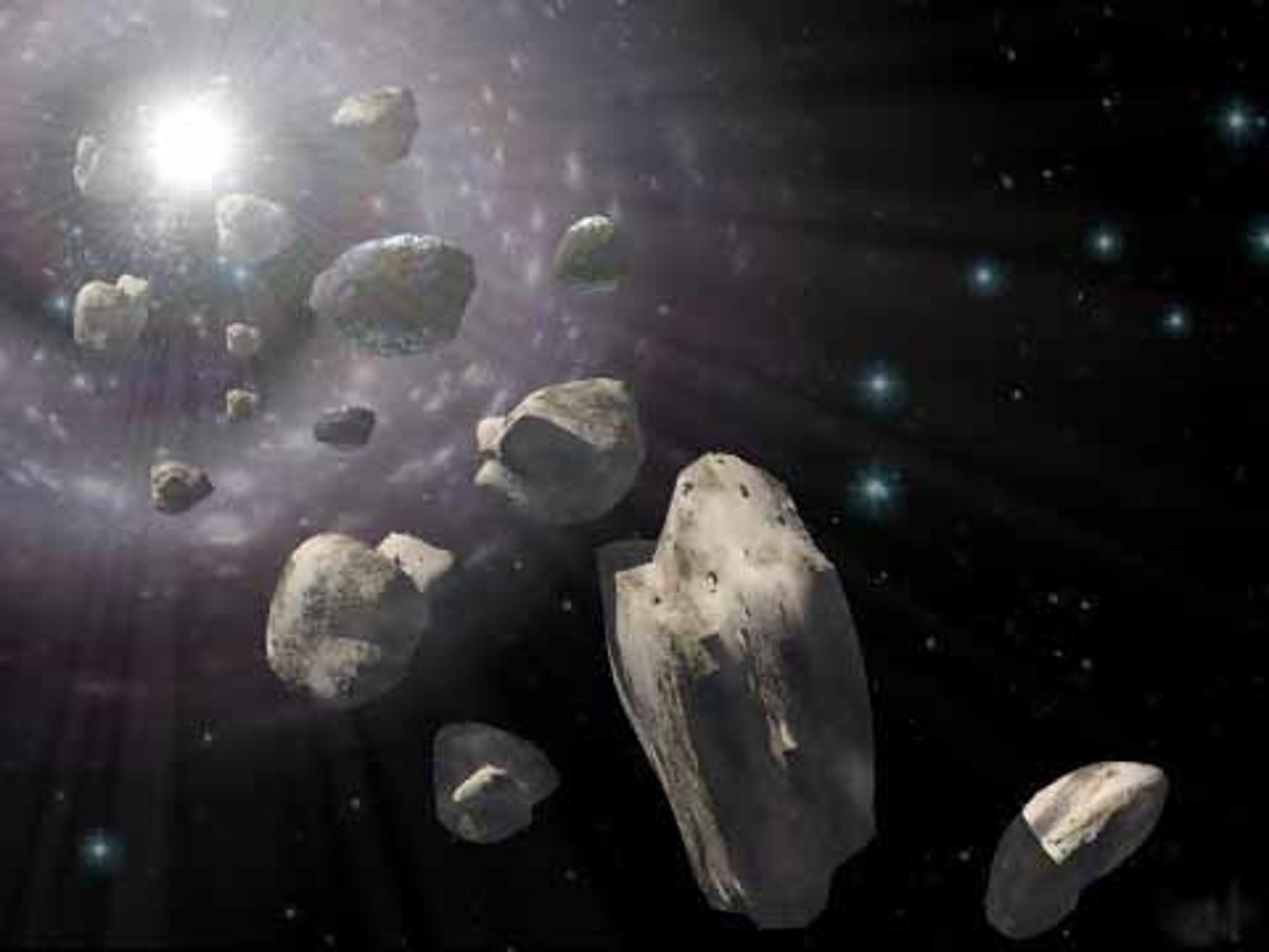 <p>a relatively small, rocky body that travels through space</p>