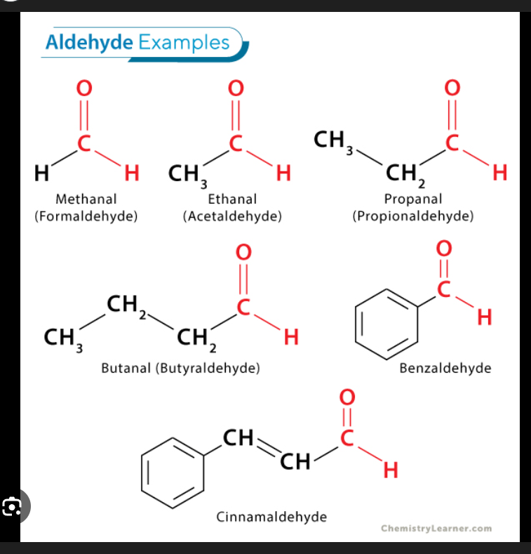 <p>Structural nature of Aldehyde group</p>