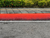 <p>Red Curb Painting</p>