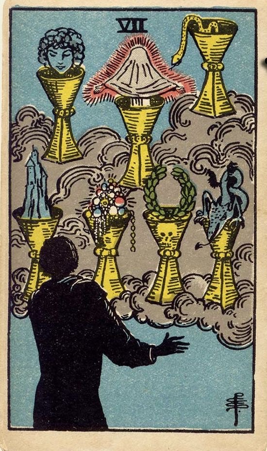 <p><span><span>SEVEN OF CUPS</span></span></p>