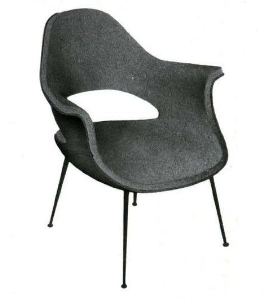 <p>-<span>referred to <strong>molded forms</strong> which were achieved using industrial processes, even laminated wood as material</span></p><p><span>-<strong>Acrylic, nylon, and polyethylene became valuable materials.</strong></span></p>