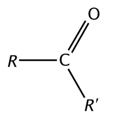 <p>functional group: C=O</p><p>(carbonyl group)</p>