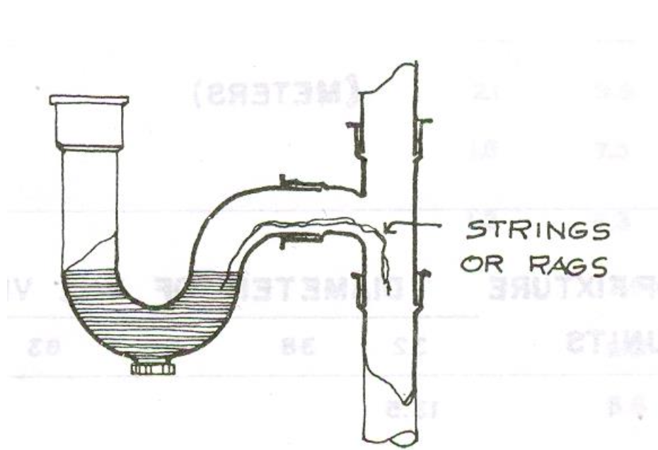<p>The condition is caused by a suspension of a foreign object such<strong> as a string, rags, strands of hair extended</strong></p>