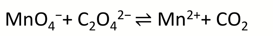 <p>balance this equation in acidic solution</p><p>what happens if pH is increased?</p>