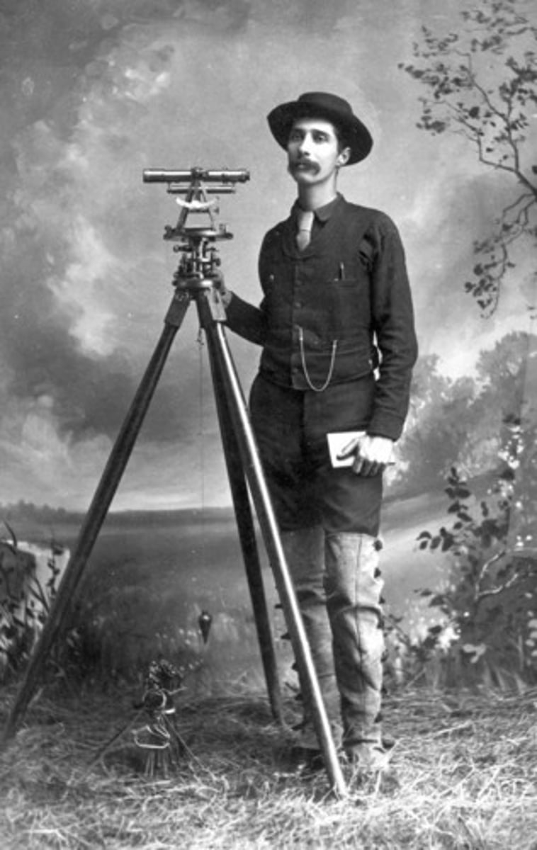 <p>To examine and record the features of an area as to create a map</p>