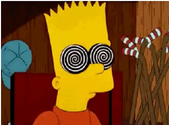 <p>hypnotized</p>