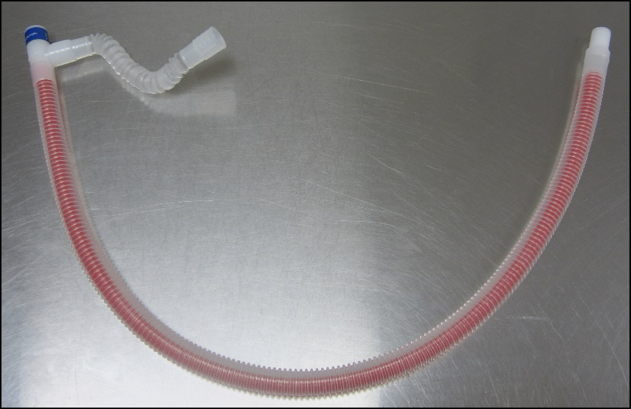 <p>when do we use this red breathing hose</p>