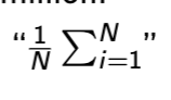 <p>form of population mean</p><p>can be replaced w/ pictured formula if looking at whole population</p>