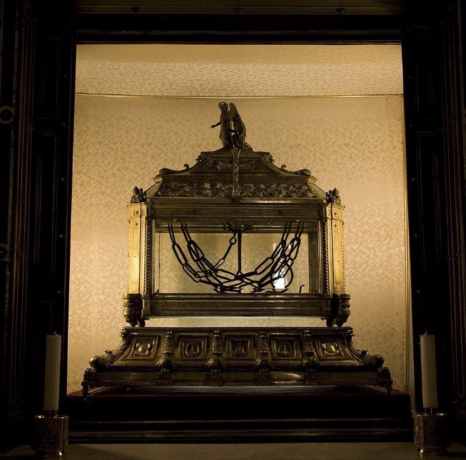 <p>San Pietro in Vincoli: Relic</p>