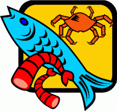 <p>los mariscos</p>