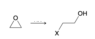 <p>Acid Catalyzed Ring Opening </p>