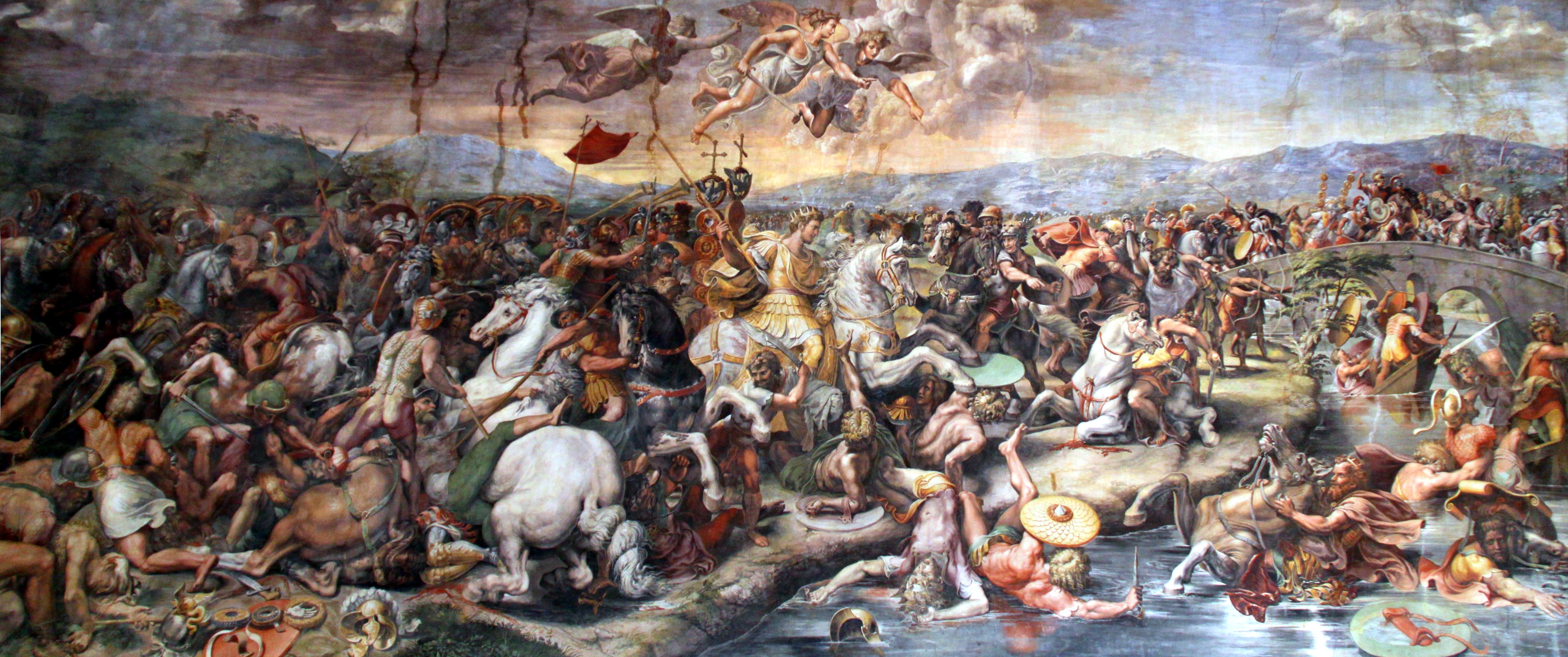 <p>Battle of the Milvian Bridge</p>