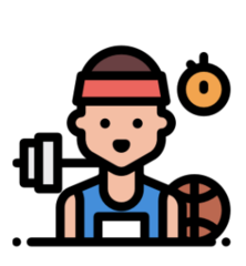 <p>to be athletic</p>