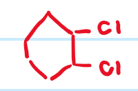 <p>always has a benzene ring </p><p>prefix + benzene</p><p>example: 1,2-dichlorobenzene</p>