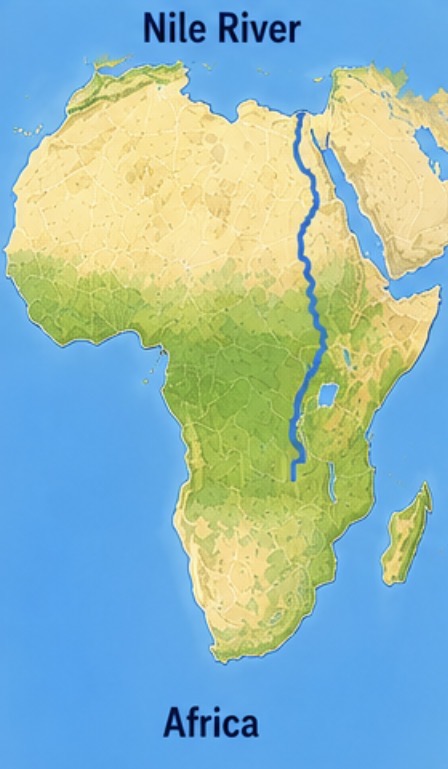 <p>Nile River, Africa</p>