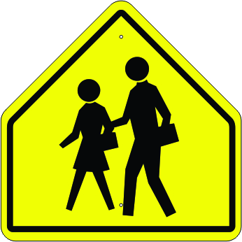 <p>What does this sign mean?<br>A. A bus bay ahead<br>B. A school zone ahead<br>C. A school bus stop ahead<br>D. A pedestrian crosswalk ahead</p>