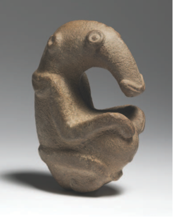 <p>What is the Ambum Stone made of?</p>