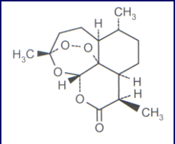 <p>Uma vez que há pouca quantidade da lactona sesquiterpenica na planta, retira-se o ácido artemisinico e por fecho do ácido carboxilico em anel lactonico formamos a lactona sesquiterpenica, a artemisina, por semissíntese.</p>