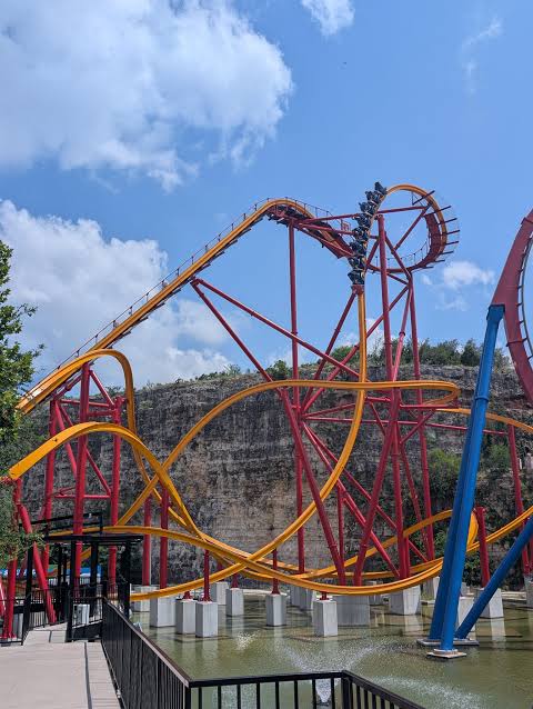 <p><strong>Six Flags Fiesta Texas</strong></p><p class="has-focus">Raptor Track</p>