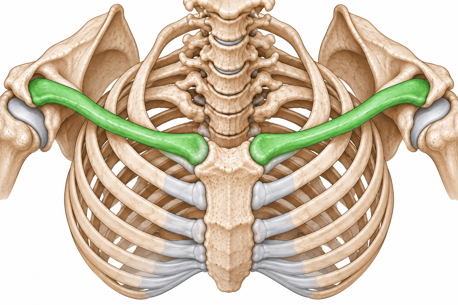 <p>Which side of the clavicle is this?</p>