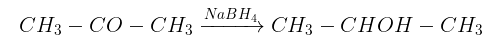 <p><strong>Điều kiện:</strong> NaBH₄ / LiAlH₄ , t°<br><strong>Sản phẩm:</strong> <strong>Alcohol bậc 2</strong></p>