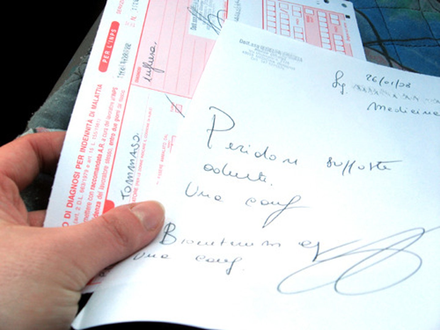 <p>get a prescription</p>
