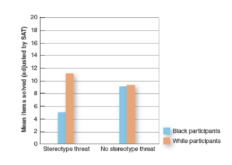 <ul><li><p>Stereotypes might not just affect our judgment of others, <strong><em>but our own behavior</em></strong></p></li><li><p><strong>Stereotype threat </strong>is when a fear fulfilling a stereotype in a task negatively affects performance of that task</p></li><li><p>Meta-analysis suggest effect is smaller than expected</p></li></ul><p></p>