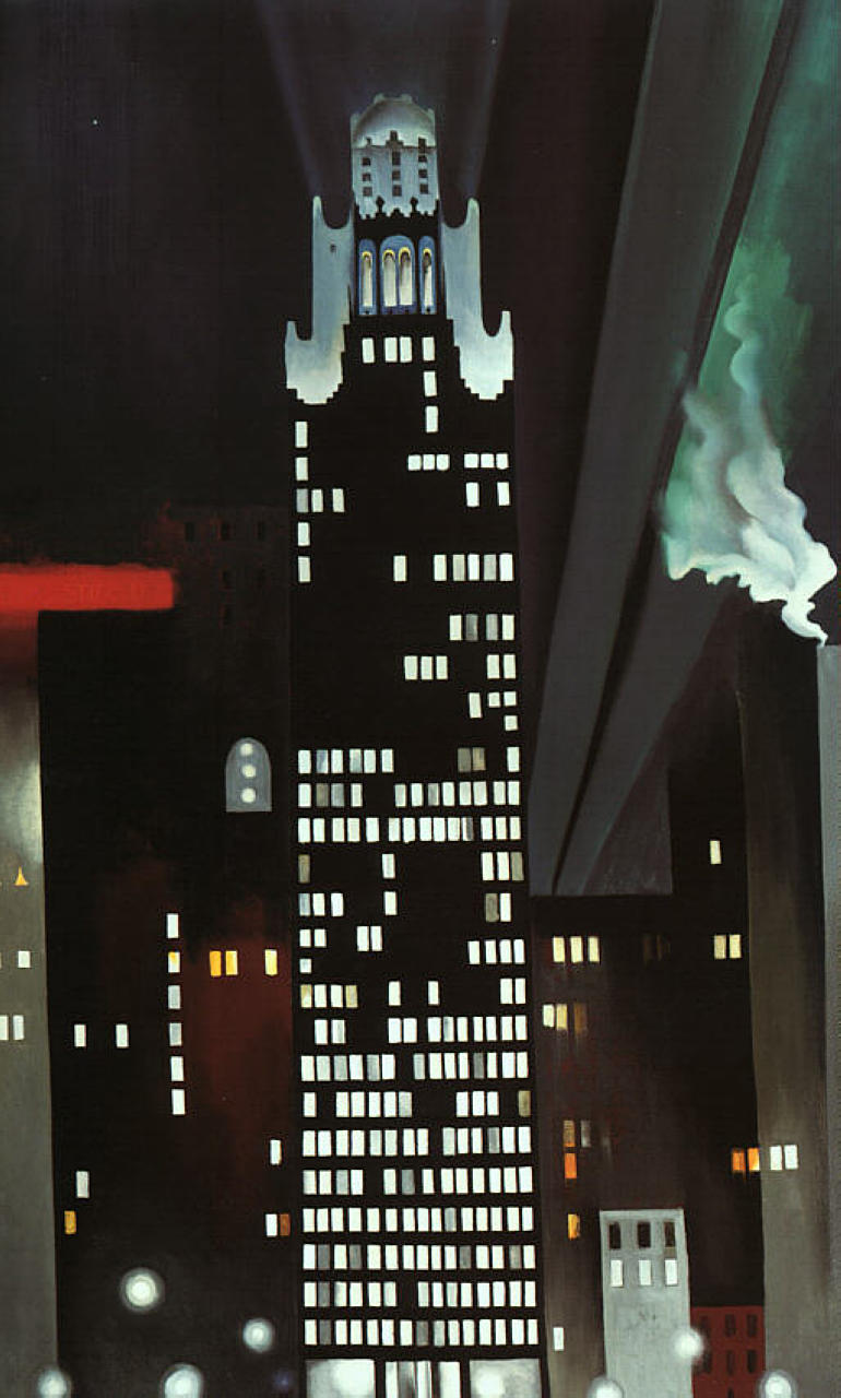 <p>Radiator Building—Night, New York</p>