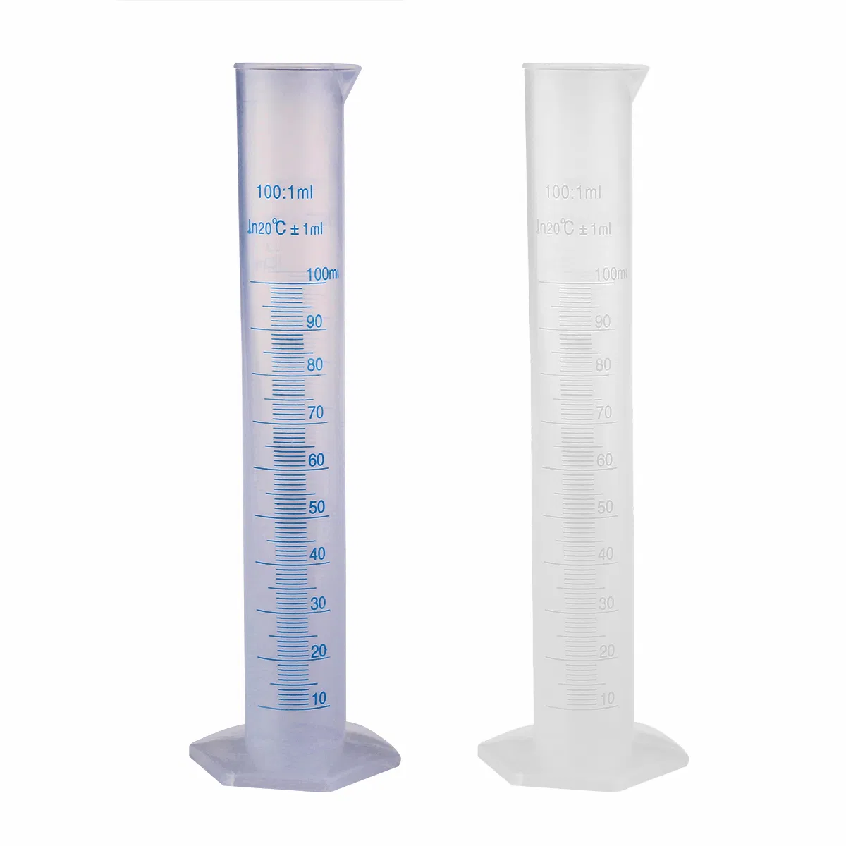 <p>50mL + 100mL Graduated Cylinders</p>