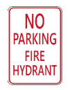 <p>No Parking on Fire Hydrant</p>