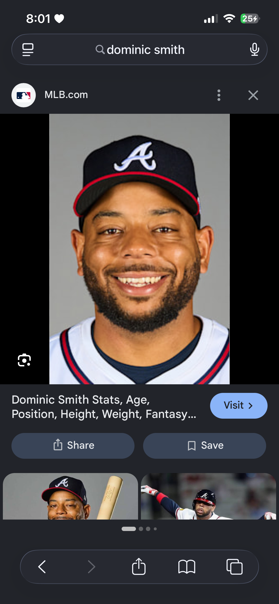 <p>Dominic Smith (Designated Hitter)</p>