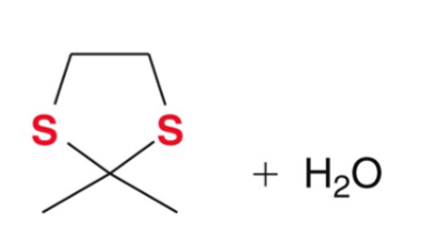 <p>cyclic thioacetal</p>