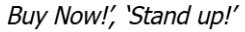 <p>Imperatives</p>
