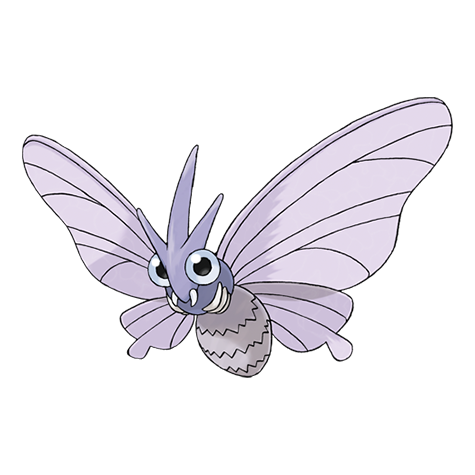<p>What type is Venomoth?</p>