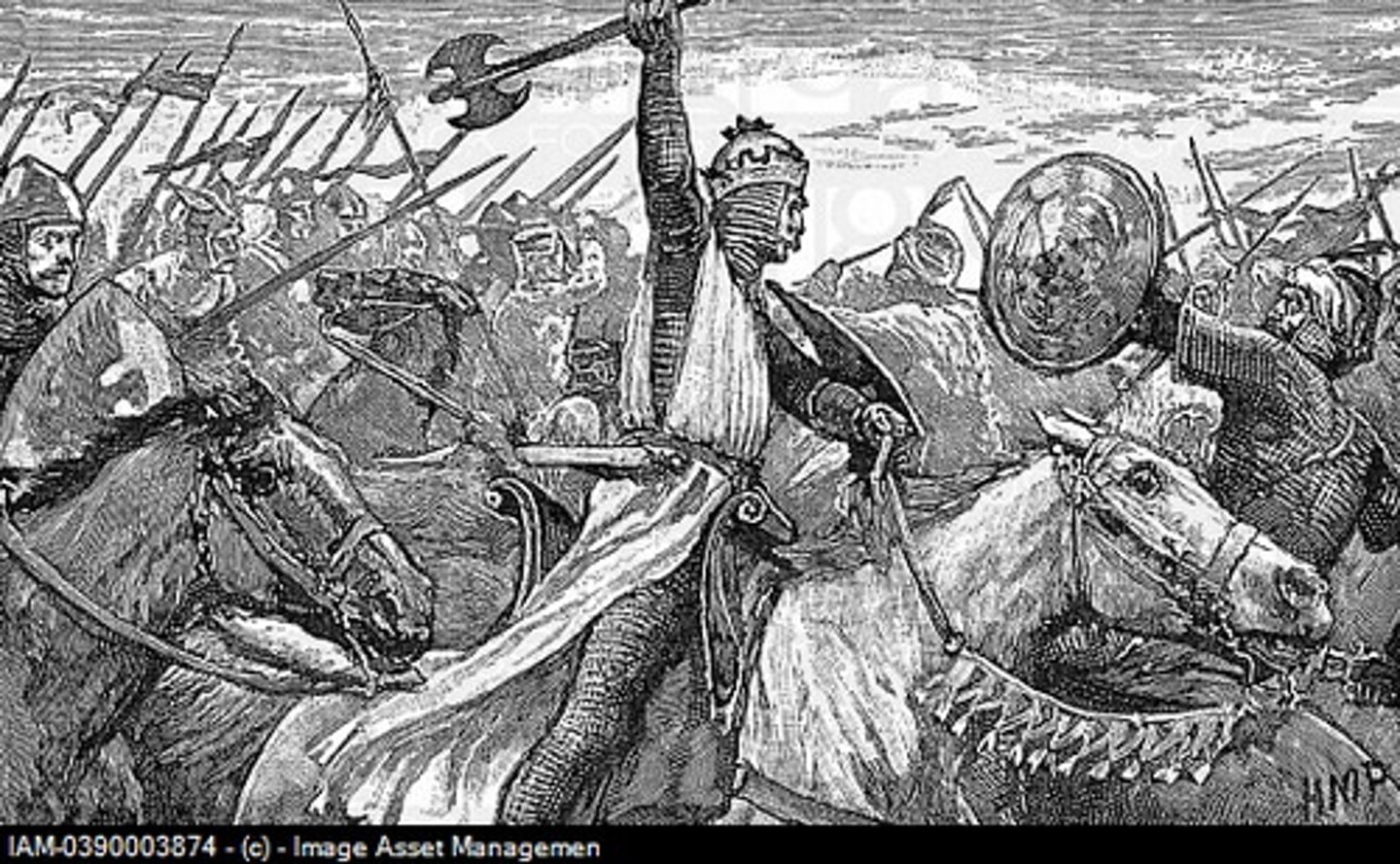 <p>A "mayor of the palace" (advisor to the king) of the Franks that defeated the Moors (muslims) at the Battle of Tours.</p>