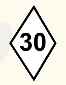 <p>Who should obey diamond-shaped traffic signs?</p>