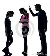 <p>to find fault with, blame</p>