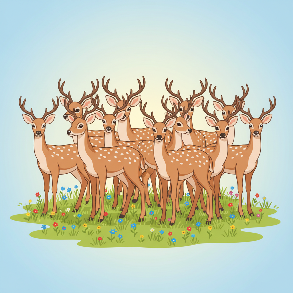 A group of organisms of the same species living in the same area.