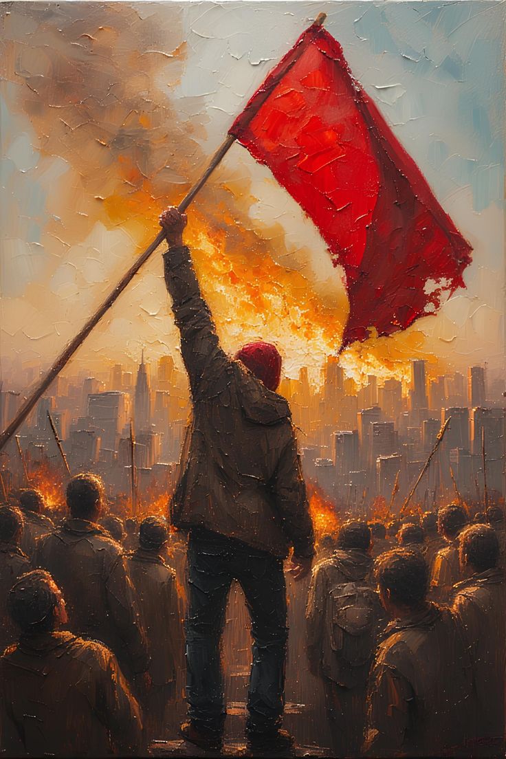 <p>Uprising (noun)</p>